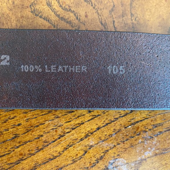 Brand New With Tags DSQUARED2 Plaque Leather Men's Belt - Picture 11 of 12